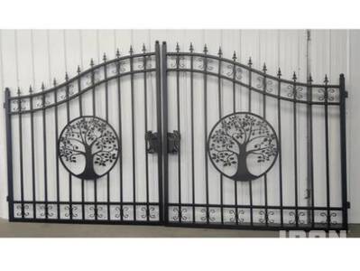 Greatbear 20ft Bi-Parting Wrought Iron Gate With " Portail d'entrée (Unused)