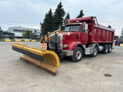 2014 Peterbilt 365 8x4 Twin-Steer Snow Plow Truck