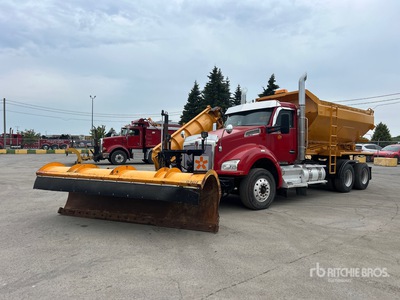 2017 Kenworth T800 6x4 Snow Plow Truck