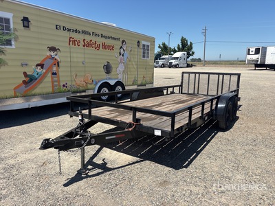 2026 L & O Manufacturing 18 ft T/A Equipment Trailer