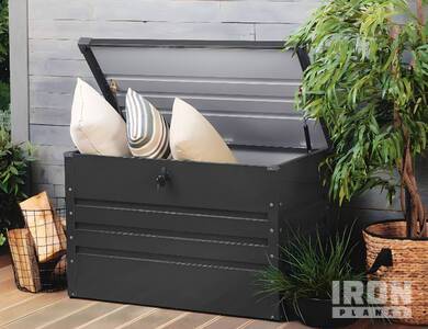 Chery Industrial Metal Cushion Box - 400L - White Storage Building (Unused)