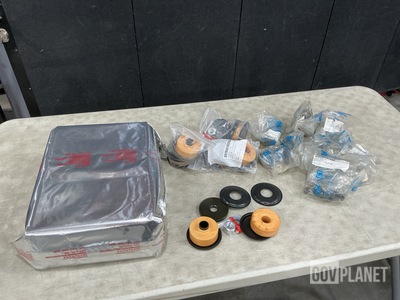 (1) Inflator Parts Kits, (4) Resilient Utility Mount & Assorted Items