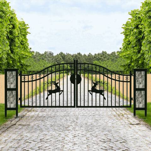 Greatbear Wrought Iron Driveway Gate (Unused)
