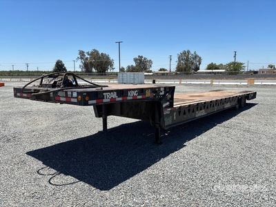 2007 Trail King TK70HT 48 ft T/A Single Drop Step Deck Trailer