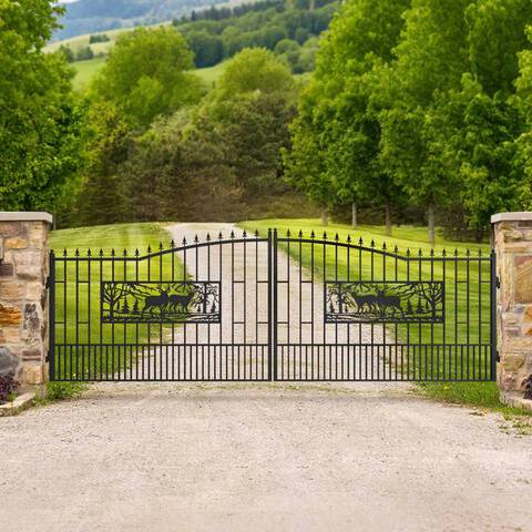 Greatbear Wrought Iron Driveway Gate (Unused)