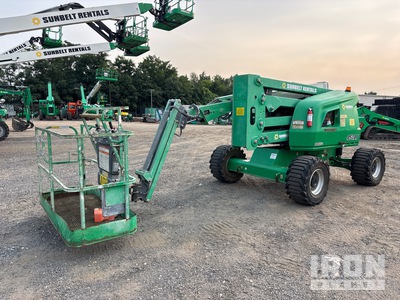 2016 JLG 450AJ 4WD Dual Fuel Articulating Boom Lift