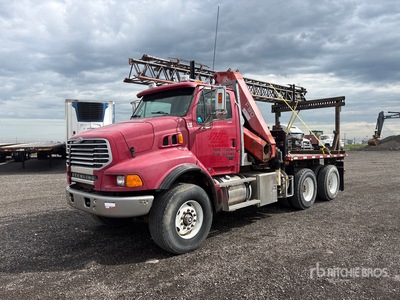 2006 Fassi 190A.25 17780 lb Knuckle Boom on 2006 Sterling LT9500 6x4 Crane Truck