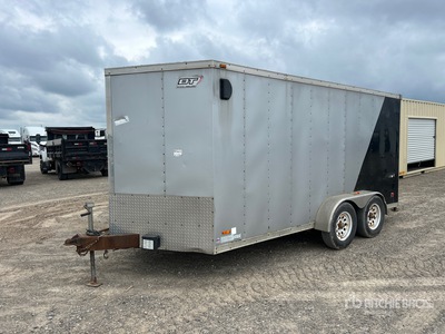 2012 Bravo 16 ft T/A Remorque fermée
