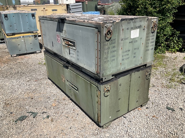 (2) Willard 305342-1 Mobility Containers