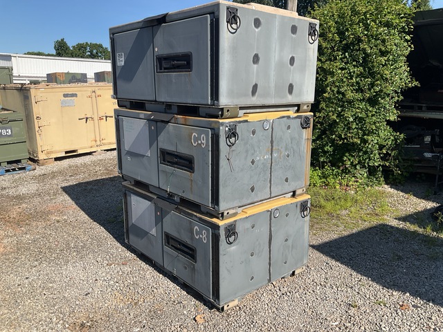 (3) Willard Mobility Containers
