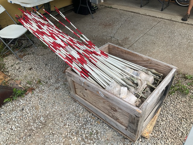 (100) Hydrant Markers