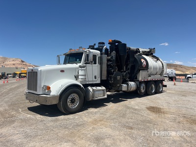2011 Vactor 2112HXX-PD on 2012 Peterbilt 367 6x4 Vacuum Excavator Truck