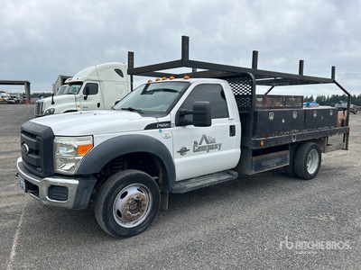 2012 Ford F-550 XL 4x4 Flatbed Truck