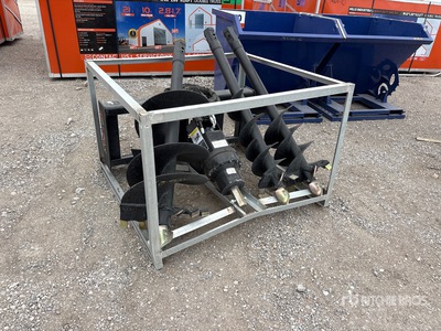 Quantity of (3) Suihe Skid Steer Auger (Unused)
