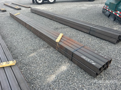 Quantity of (8) 4 In x 5 In Rectangle Tubing (Unused)