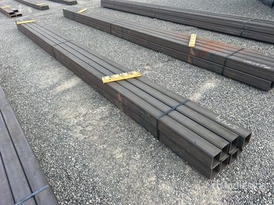 Quantity of (8) 4 In x 5 In Rectangle Tubing (Unused)
