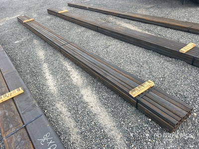 Quantity of 2 In x 2 In Square Tubing (Unused)