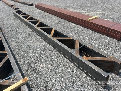 Quantity of (5) 18 In Steel Trusses (Unused)