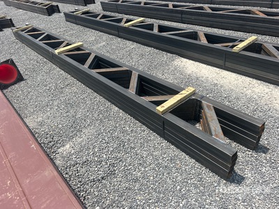Quantity of (5) 18 In. Steel Trusses