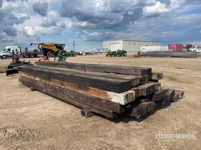 Quantity of (26) 16 in x 8 in x 20 ft long Timbers