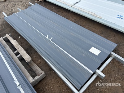 Quantity of (30) 2026 PABREAK GMR294 Metal Roof Panels معدات بناء متنوعة (Unused)