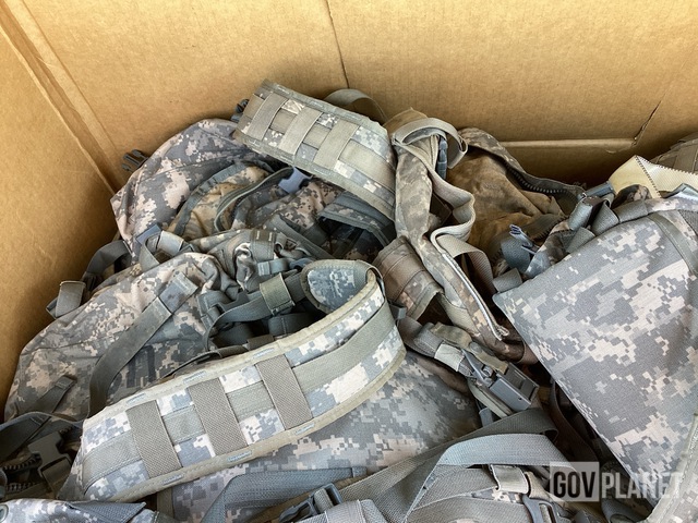 (224) Assault Packs & (92) Large Field Packs
