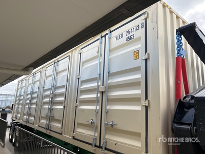 2026 40 ft High Cube Multi-Door Opslag container (Unused)