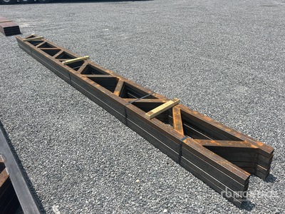 Quantity of (5) 18 In Steel Trusses (Unused)