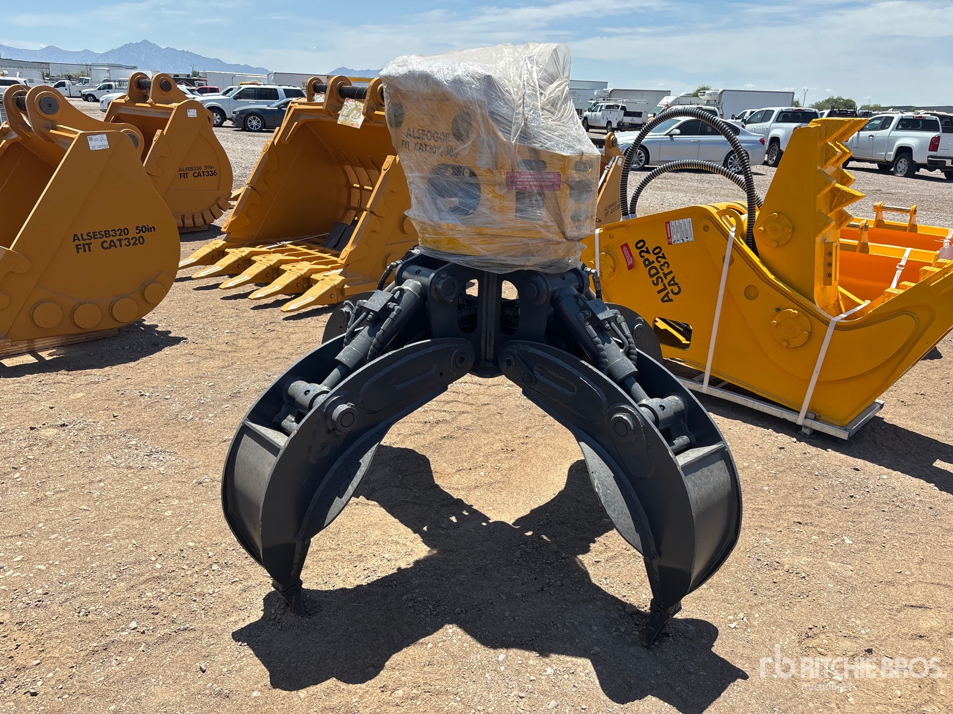 2026 LYALS ALSEOG08 Rotating Excavator Grapple (Unused)