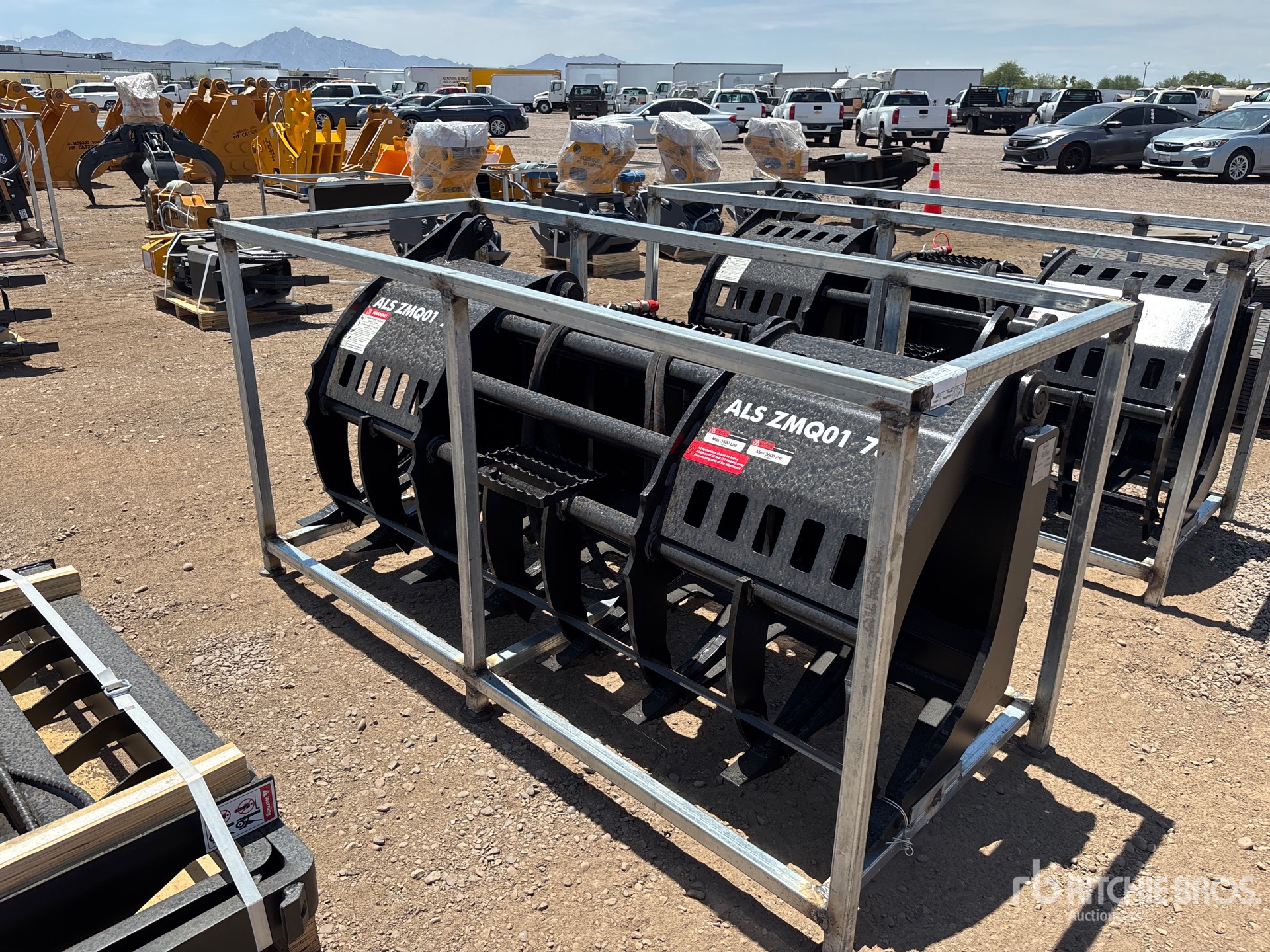 2026 LYALS ZMQ01 78 in Skeleton Skid Steer Grapple (Unused)