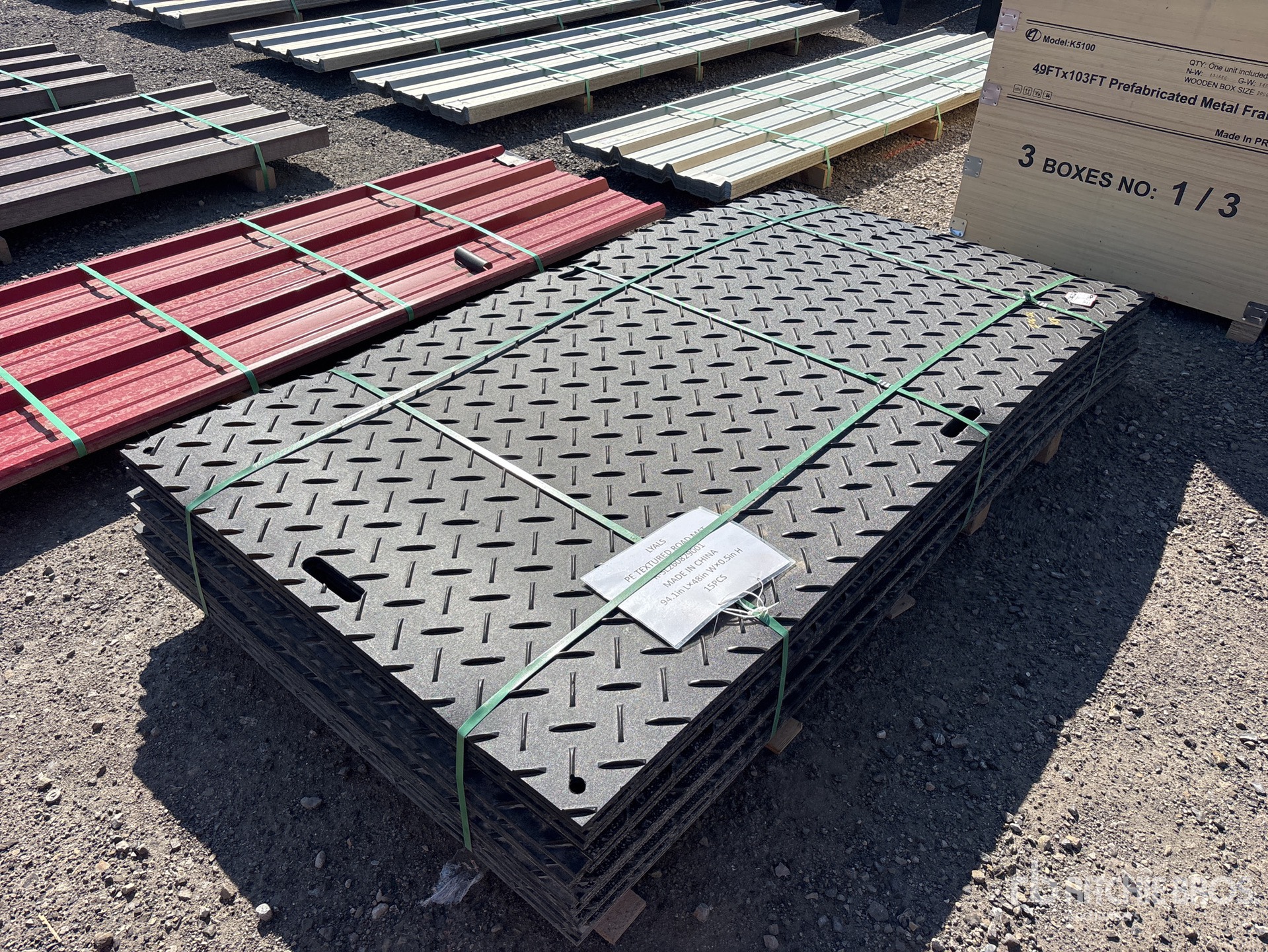Quantity of (15) 2026 LYALS ALSRM Ground Protection Mats (Unused)