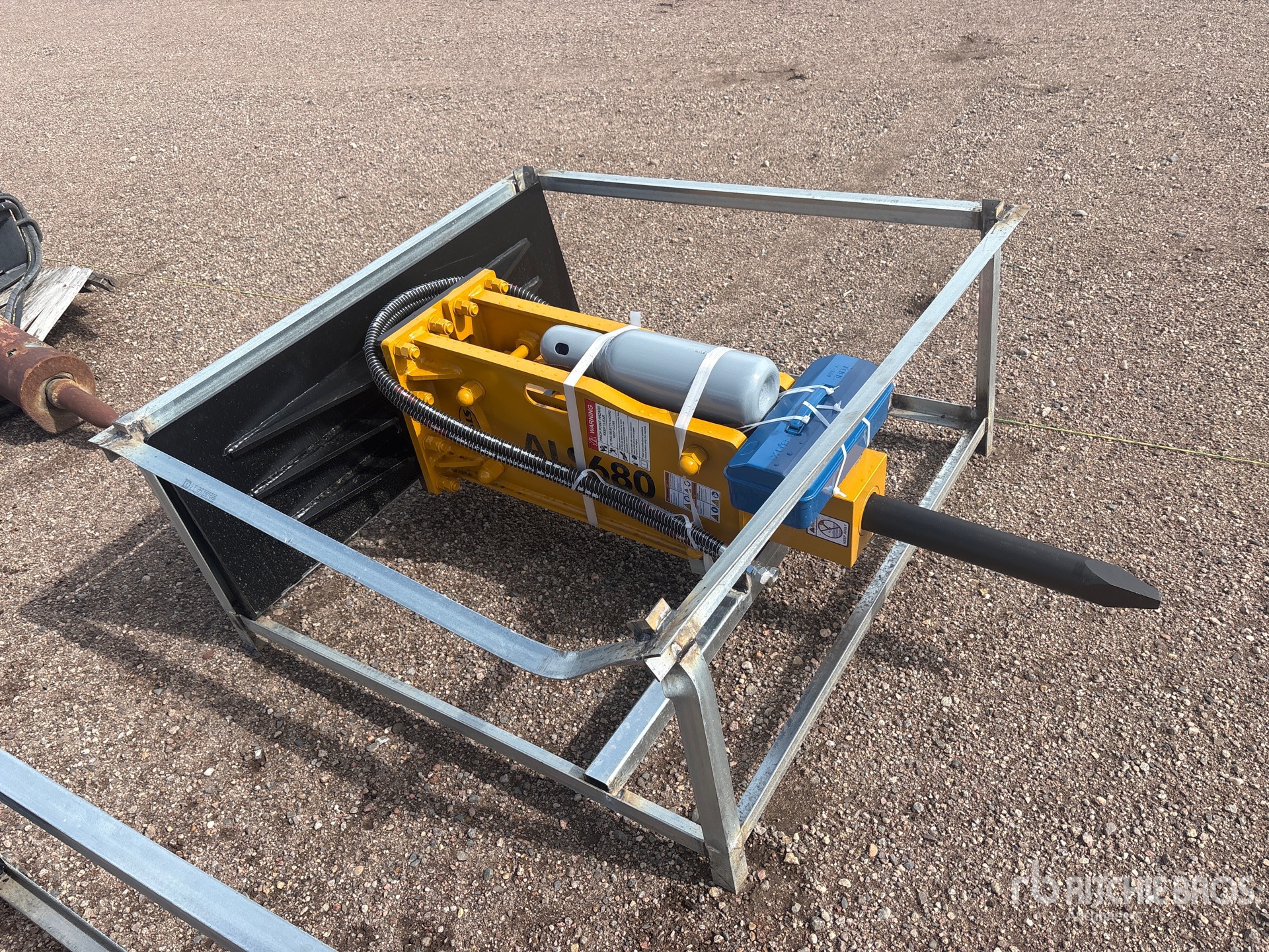 2026 LYALS ALS680 Skid Steer Breaker (Unused)