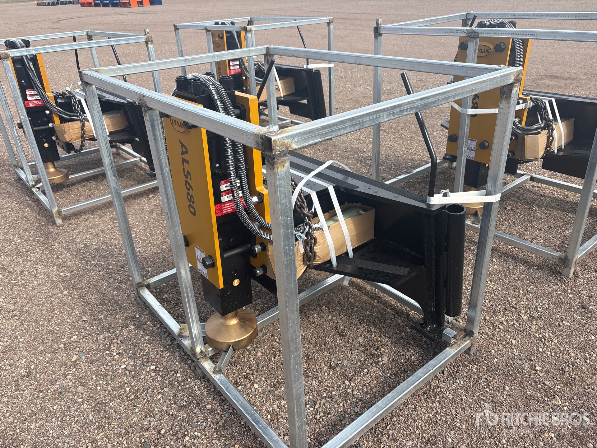 2026 LYALS ALS680 Skid Steer Post Driver (Unused)