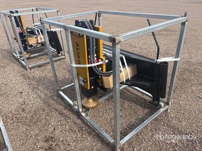 2026 LYALS ALS680 48 in Skid Steer Post Driver (Unused)