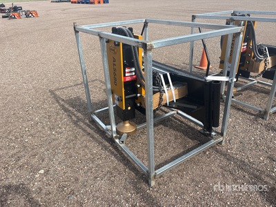 2026 LYALS ALS680 48 in Skid Steer Post Driver (Unused)