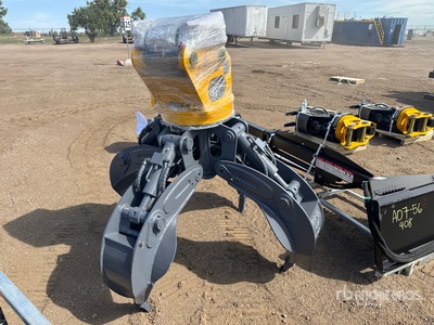 2026 LYALS ALSEOG08 52 in Excavator Grapple - Fits Cat 307/308 (Unused)