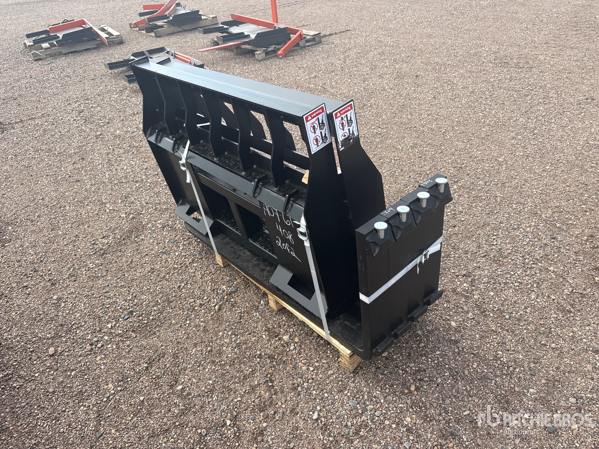 Quantity of (2) 2026 LYALS ALSF48 48 in Skid Steer Forks