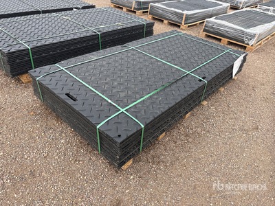Quantity of (15) 2026 LYALS ALSRM1 Ground Protection Mats Matériel de forage