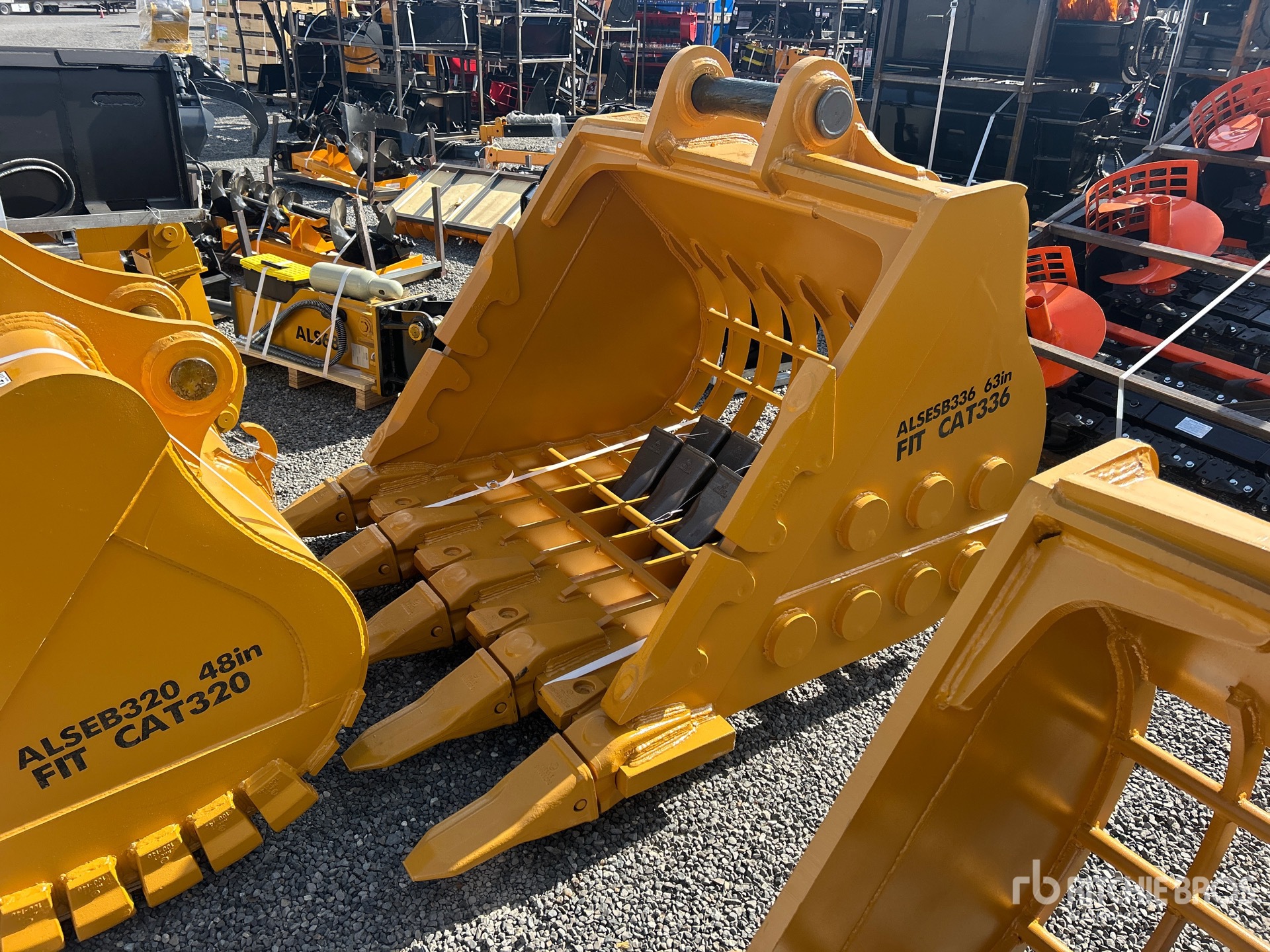 2026 LYALS ALSESB336 60 in Skeleton Excavator Bucket - Fits Cat 336 (Unused)