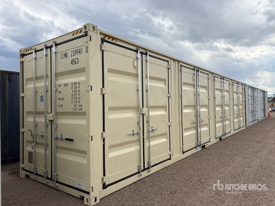 2026 40 ft High Cube Multi-Door Storage Container