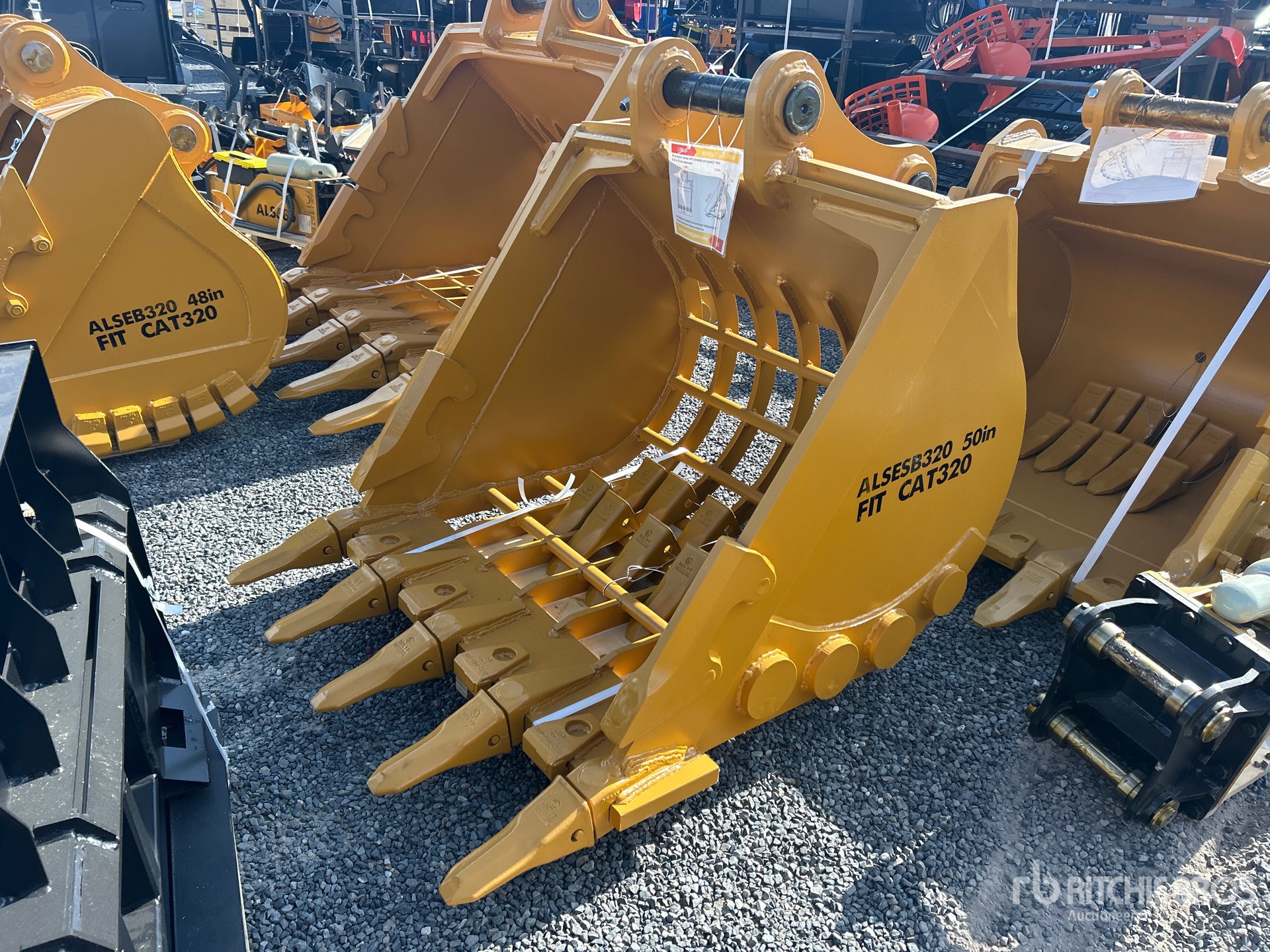 2026 LYALS ALSESB320 48 in Skeleton Excavator Bucket - Fits Cat 320 (Unused)