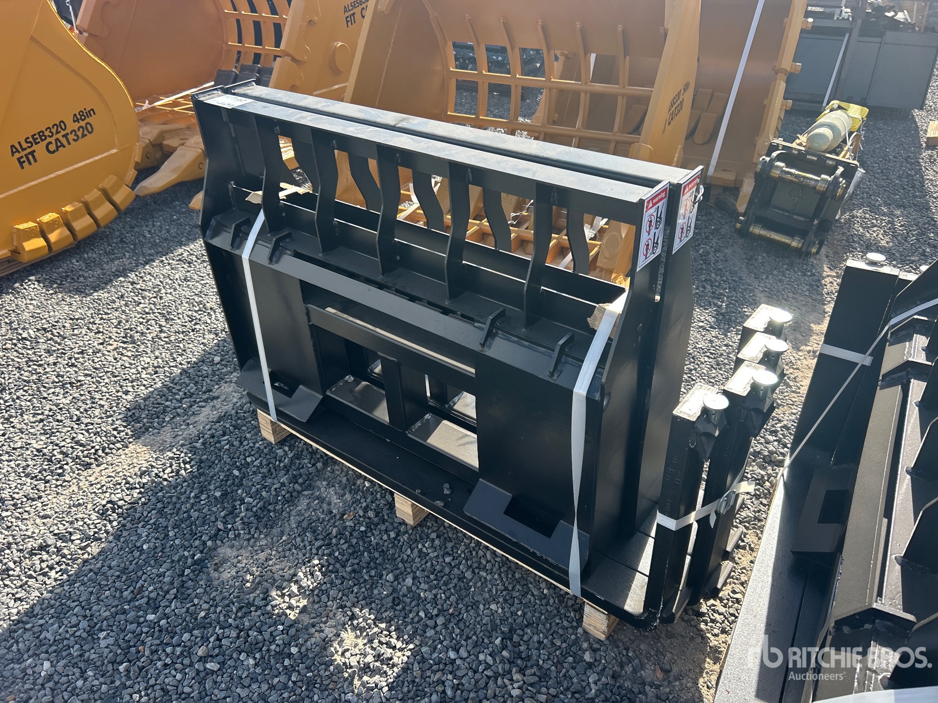Quantity of (2) 2026 LYALS ALSF48 48 in Skid Steer Forks (Unused)