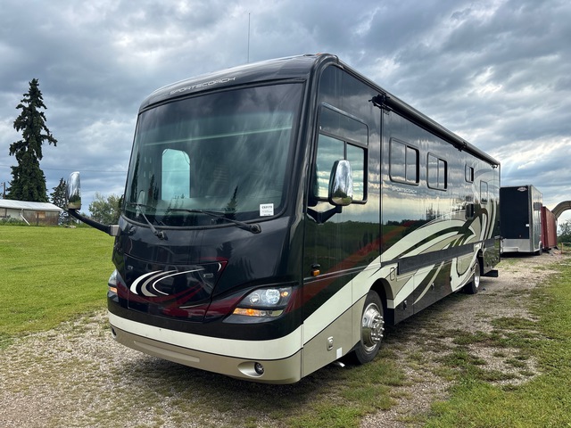 2013 Forest River Cross Country 385 DS Motor Home w/ 2020 T/A Enclosed Trailer