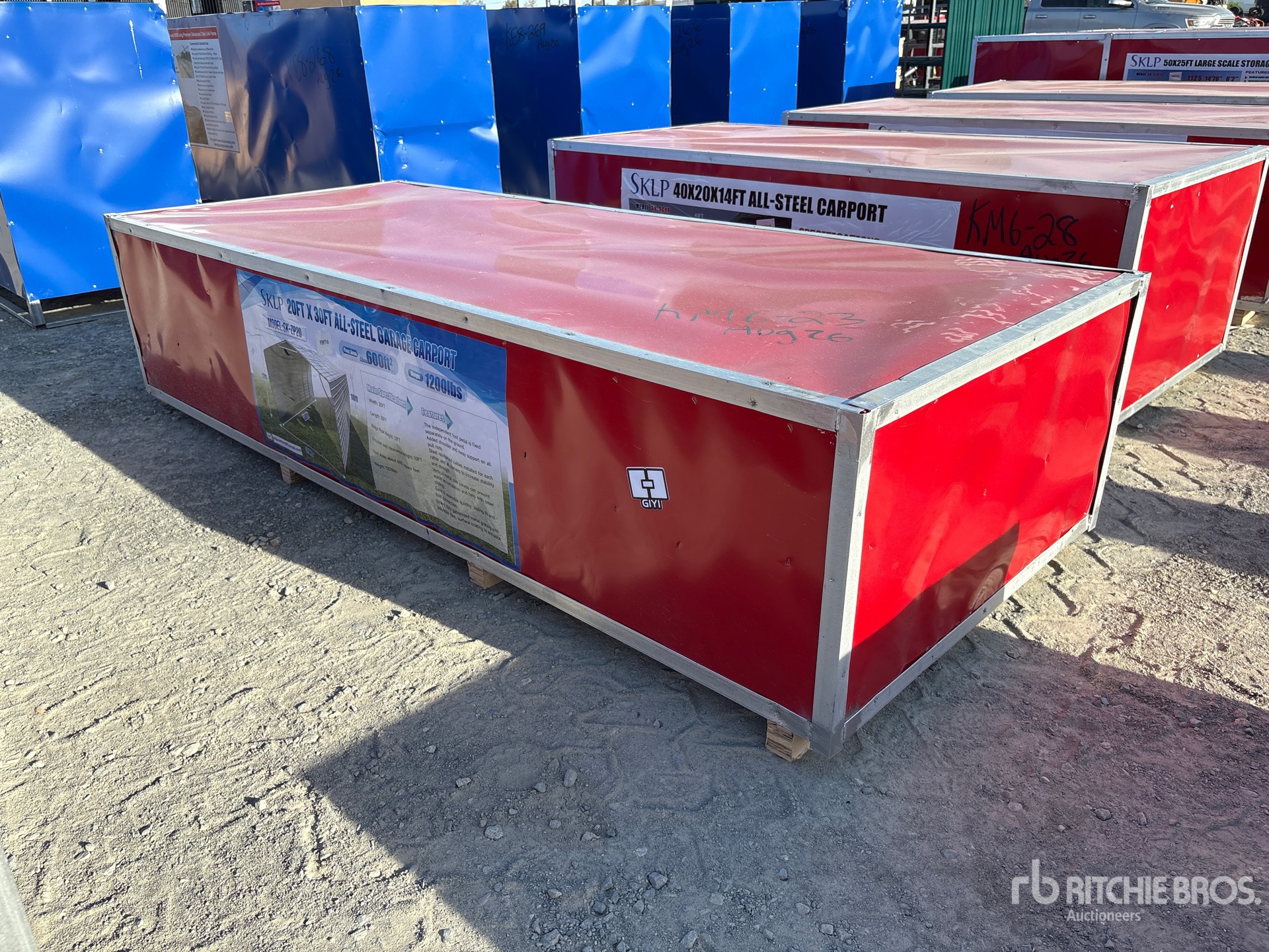 2026 SKLP SK-ZP20 20 ft x 30 ft Carport (Unused)
