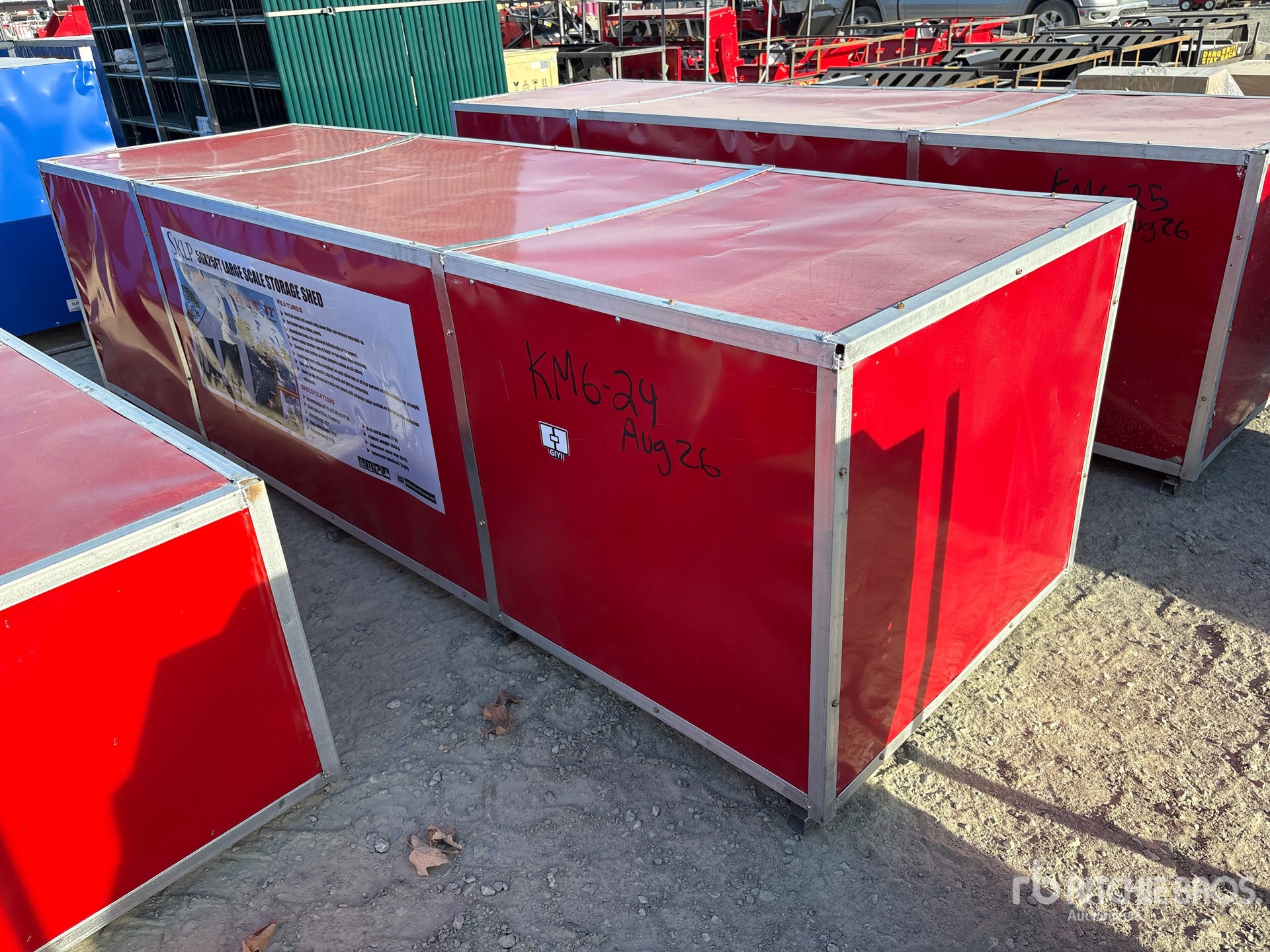 2026 SKLP SK-S5025 25 ft x 50 ft Storage Building (Unused)