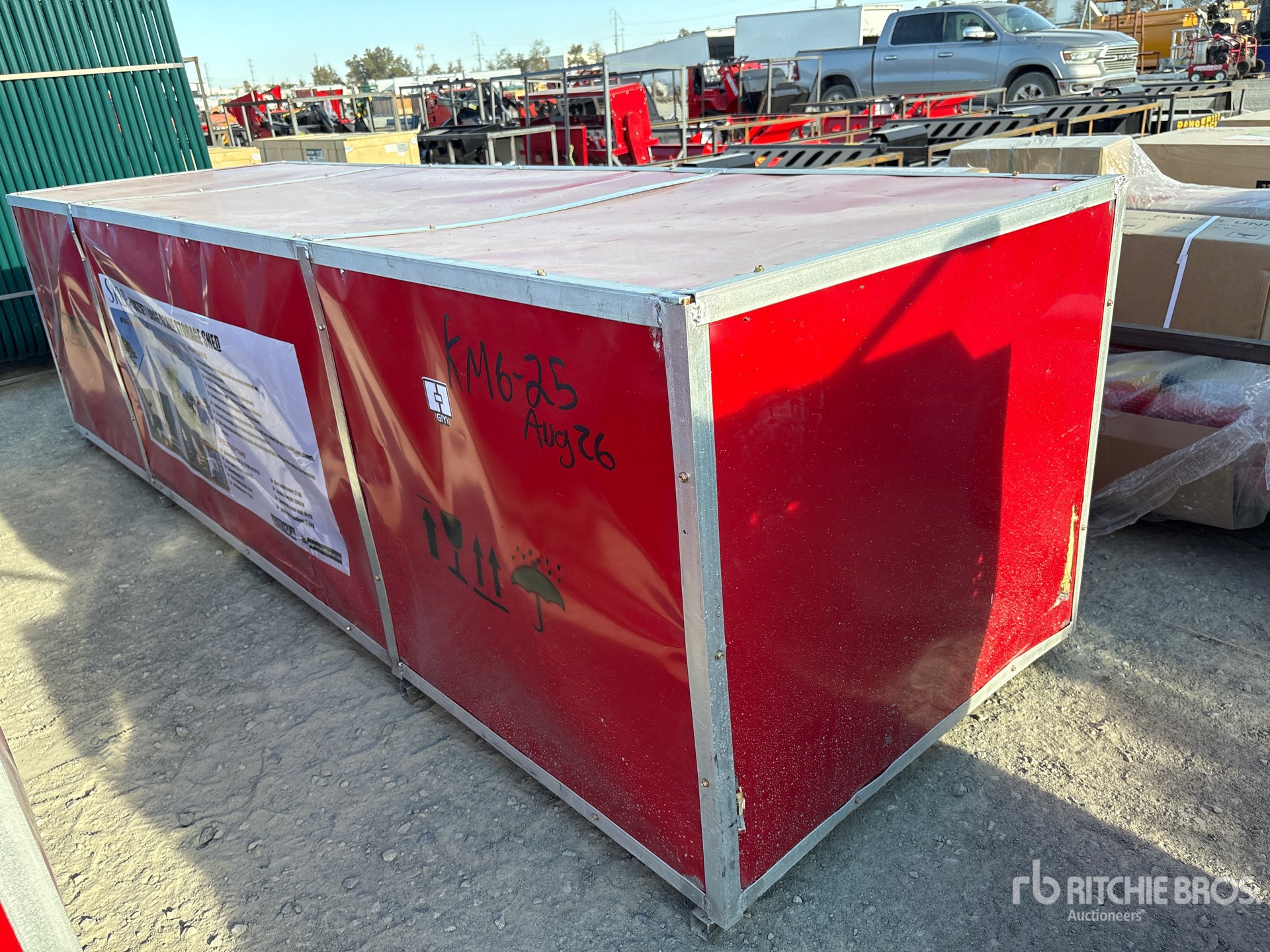 2026 SKLP SK-S5025 25 ft x 50 ft Storage Building (Unused)