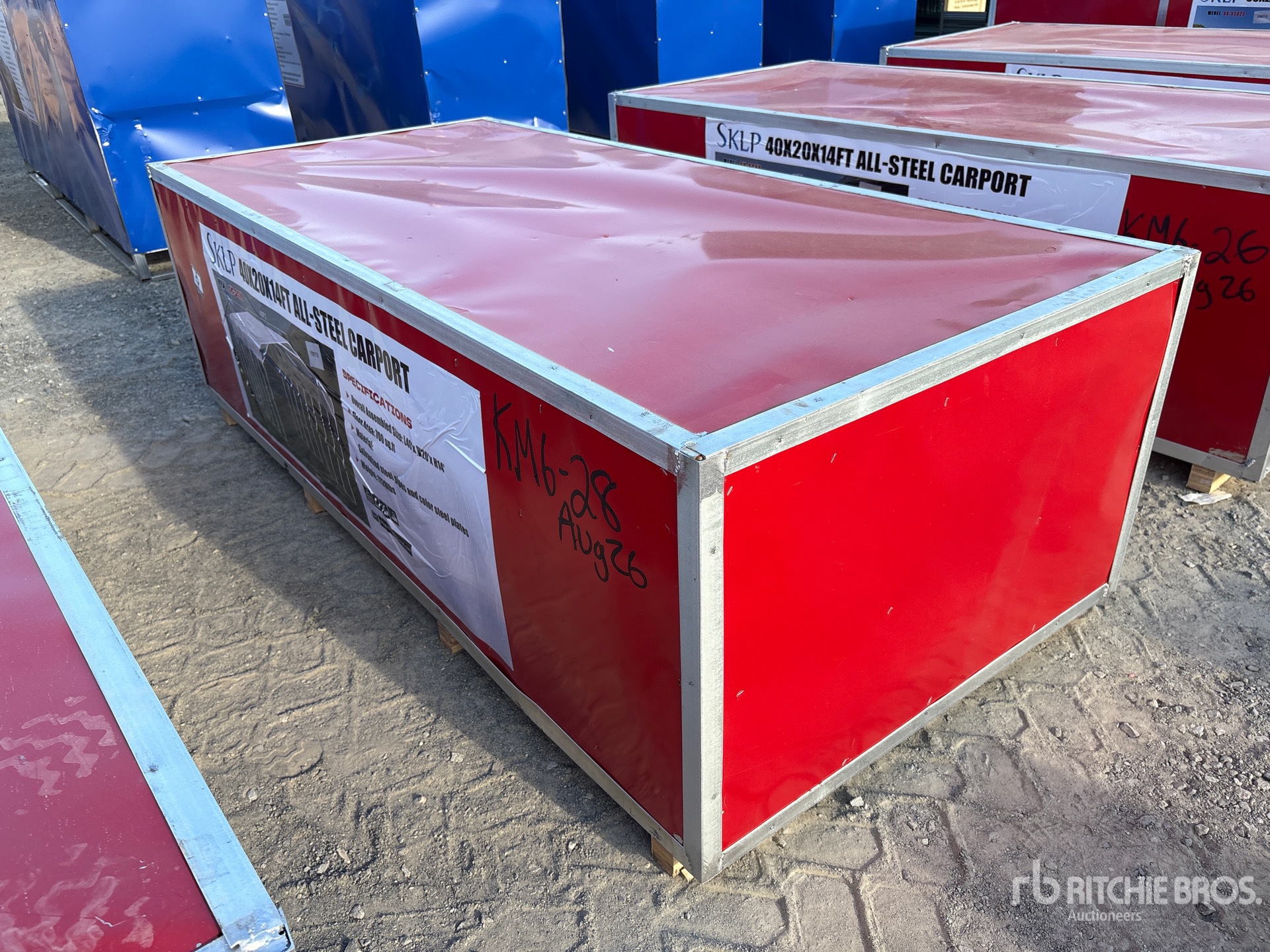 2026 SKLP SK-SC40 20 ft x 40 ft Carport (Unused)