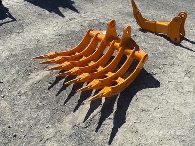 2026 GIYI 33 in Fit to cat 305 teeth Baggerrechen (Unused)