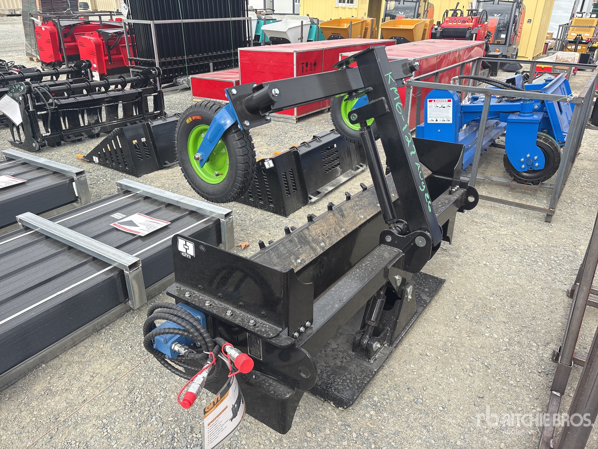 2026 GIYI GY-PR71 71 in Skid Steer Power Rake (Unused)