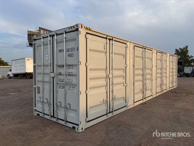 2026 40 ft High Cube Multi-Door Storage Container (Unused)